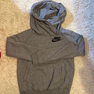 Nike cowl neck grey sweatshirt